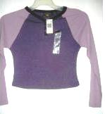 (image for) GIrl's Size 10/12 Route 66 Long Sleeve Top - Click Image to Close